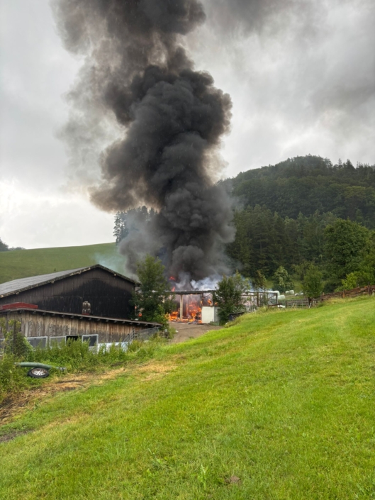Gebäudebrand 8.7.2025 Tradigistgegend-11